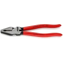 Knipex High Leverage Combination Plier, 225mm Overall, Plastic Coated Handle, Special Quality Tool Steel 02 01 225