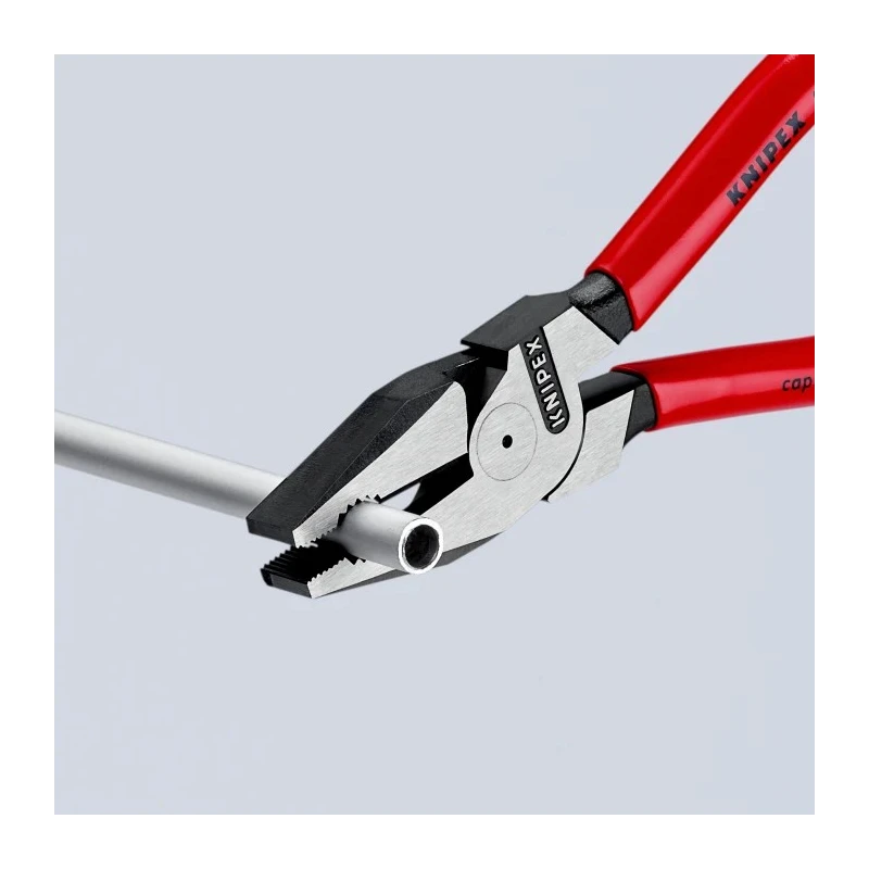 Knipex High Leverage Combination Plier, 225mm Overall, Plastic Coated Handle, Special Quality Tool Steel 02 01 225