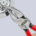 Knipex High Leverage Combination Plier, 225mm Overall, Plastic Coated Handle, Special Quality Tool Steel 02 01 225