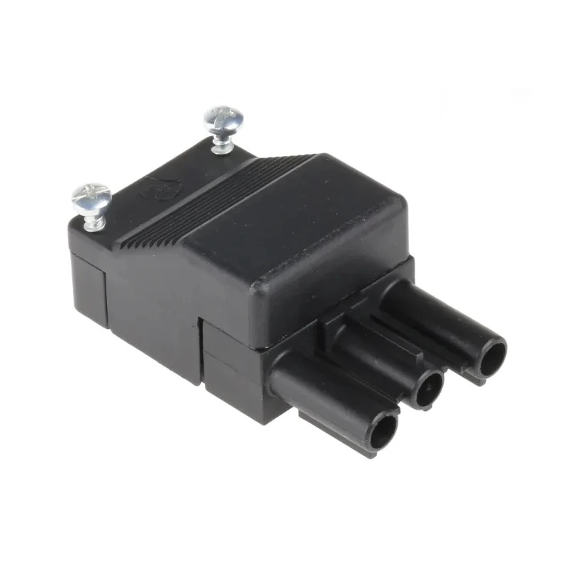 Wieland ST18 Series 3-Pole Male Screw Cable Connector, 250V, 16A, IP20, Black 