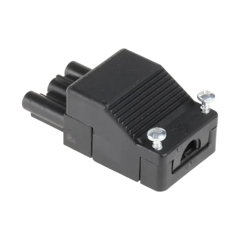 Wieland ST18 Series 3-Pole Male Screw Cable Connector, 250V, 16A, IP20, Black 
