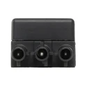 Wieland ST18 Series 3-Pole Male Screw Cable Connector, 250V, 16A, IP20, Black 