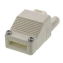 Wieland ST18 Series 3-Pole Female Screw Cable Connector 250V 16A IP20 
