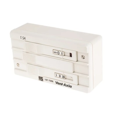 Vent-Axia T Series Fan Speed Controller for Use with Vent-Axia ACM Fans 230V AC 1.5A Infinitely Variable W300310