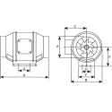 Vent-Axia T Series Fan Speed Controller for Use with Vent-Axia ACM Fans 230V AC 1.5A Infinitely Variable W300310