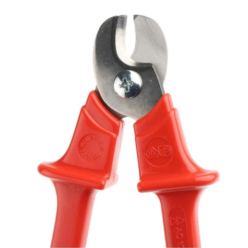 Knipex Flush Cable Cutter 230mm VDE/1000V Approved Surgical Steel Handles Plastic 95 06 230