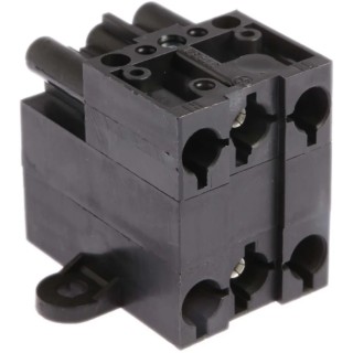Wieland ST18 Series Cable Distribution Block Male/Female Screw, 3-Pole, 16A, 3-Way, IP20 93.030.4853.0