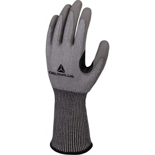 Delta Plus Grey Polyurethane Coated Work Gloves Size 7 VECUTC02GR07
