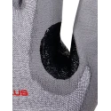 Delta Plus Grey Polyurethane Coated Work Gloves Size 7 VECUTC02GR07