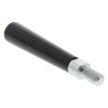 RS PRO Zinc Plated Steel Tapered Handle, M12 Thread x 23 mm Length, Phenolic Black Grip 140 mm Length 702-7560