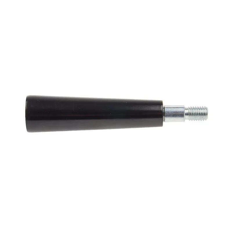 RS PRO Zinc Plated Steel Tapered Handle, Male Thread M10 x 15 mm Insert, Phenolic Handle, 113 mm Length 702-7566