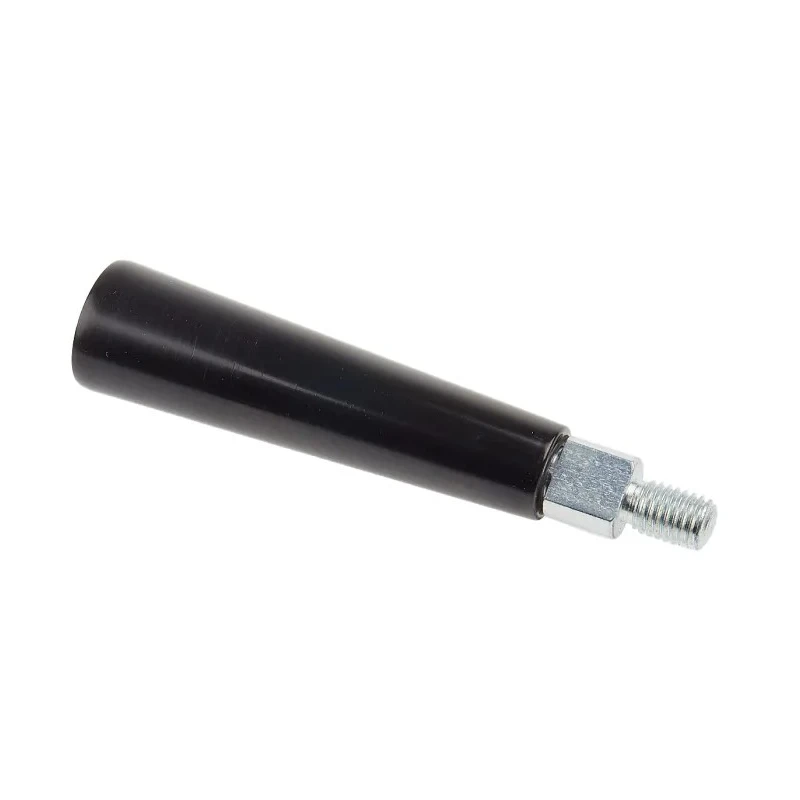 RS PRO Zinc Plated Steel Tapered Handle, Male Thread M10 x 15 mm Insert, Phenolic Handle, 113 mm Length 702-7566