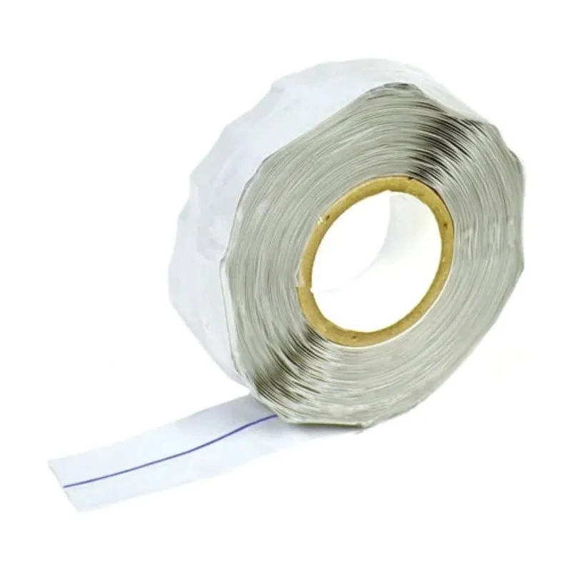 Raytech Grey Self-Amalgamating Tape 25mm Width x 9.1m Length Silicone Rubber Backing 0.51mm Thickness 3-2042-00-13