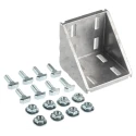 Bosch Rexroth M8 Die Cast Aluminium Angle Bracket Connecting Component for 90 mm Strut Profile Groove Size 10 mm 3842523578