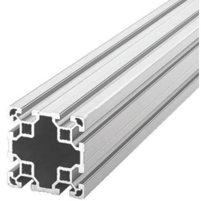 Bosch Rexroth Silver Aluminium Strut Profile 80 x 80 mm 10 mm Groove 3 m Length Series MGE 13.2 3842993133/3000