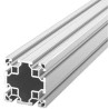 Bosch Rexroth Silver Aluminium Strut Profile 80 x 80 mm 10 mm Groove 3 m Length Series MGE 13.2 3842993133/3000