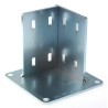 Bosch Rexroth Base Plate Connecting Component M8 Thread Galvanised Steel 10 mm Groove 3842536746