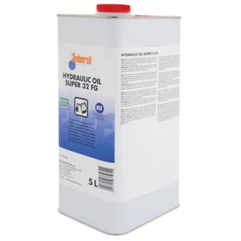 Ambersil Synthetic Hydraulic Fluid 5L NSF H1 Registered Suitable for Food, Beverage & Pharmaceutical Industries 6190030147