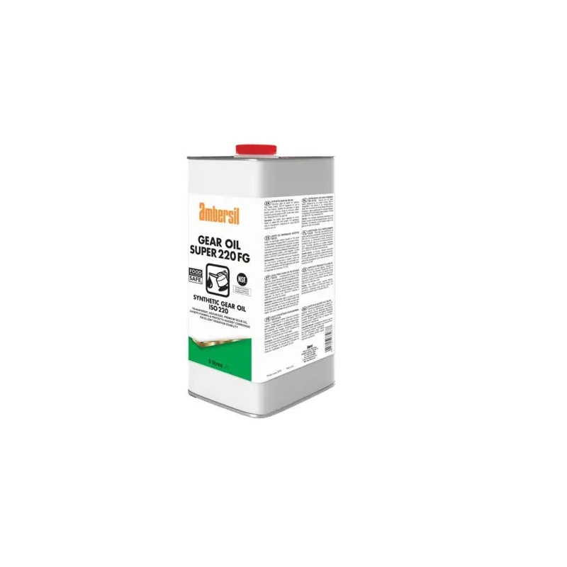 Ambersil 5 L Gear Oil Super 2000 FG Light Lubricating Oil in Can for Industrial Machinery 30274-AB
