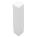 Goodfellow Machinable Glass Ceramic White Ceramic Bar 100 mm Length 158-3146
