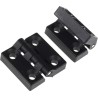 RS PRO Matt Black Nylon Butt Hinge with Knuckle Pin, No Chirality, Screw Fixing, 48 mm x 48 mm x 10.5 mm 702-7838