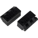RS PRO Matt Black Nylon Butt Hinge with Knuckle Pin, No Chirality, Screw Fixing, 48 mm x 48 mm x 10.5 mm 702-7838