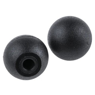 RS PRO Black Duroplast Ball Clamping Knob Unthreaded Hole 25 mm Diameter 702-7819