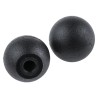 RS PRO Black Duroplast Ball Clamping Knob Unthreaded Hole 25 mm Diameter 702-7819