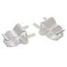 Schurter PCB Mount Silver Plated Beryllium Copper Fuse Clip for 6.3 x 32 mm, 600 V, 32 A 8040.0003