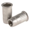 Böllhoff Plain Stainless Steel Threaded Insert M4 Size 7 mm Diameter 6 mm Fixing Hole 11.6 mm Depth 34366040230