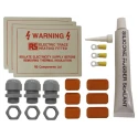 RS PRO Parallel Circuit Constant Wattage Trace Heating Kit, 110V AC, 200°C Max, -60°C Min, 50m Length 703-3123