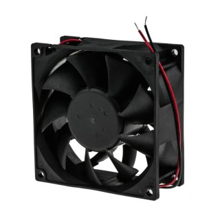RS PRO Axial Fan 48V DC 229.4 m³/h Airflow 17W 400mA Max Current IP44 Rating 92.5 x 92.5 x 38 mm Fan IP44