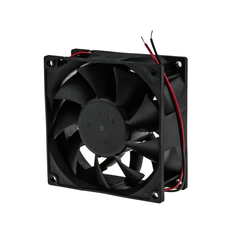 RS PRO Axial Fan 48V DC 229.4 m³/h Airflow 17W 400mA Max Current IP44 Rating 92.5 x 92.5 x 38 mm Fan IP44