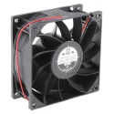 RS PRO Axial Fan, 24V DC, 229.4 m³/h Airflow, 16 W Power, 700 mA Max Current, IP44 Rated, 92.5 x 92.5 x 38 mm Frame Size IP44