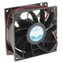 RS PRO Axial Fan 12V DC 16W 1.3A 229.4 m³/h 92.5mm x 92.5mm x 38mm Ball Bearing 5400 RPM 703-3451