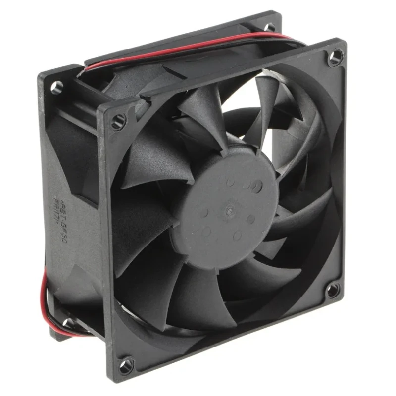 RS PRO Axial Fan 12V DC 16W 1.3A 229.4 m³/h 92.5mm x 92.5mm x 38mm Ball Bearing 5400 RPM 703-3451