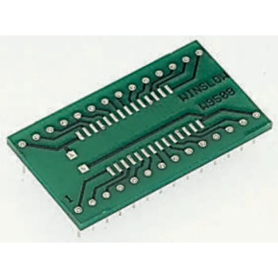 Winslow Straight Through Hole Mount 2.54 mm Pitch IC Socket Adapter SOP to DIP W9512RC