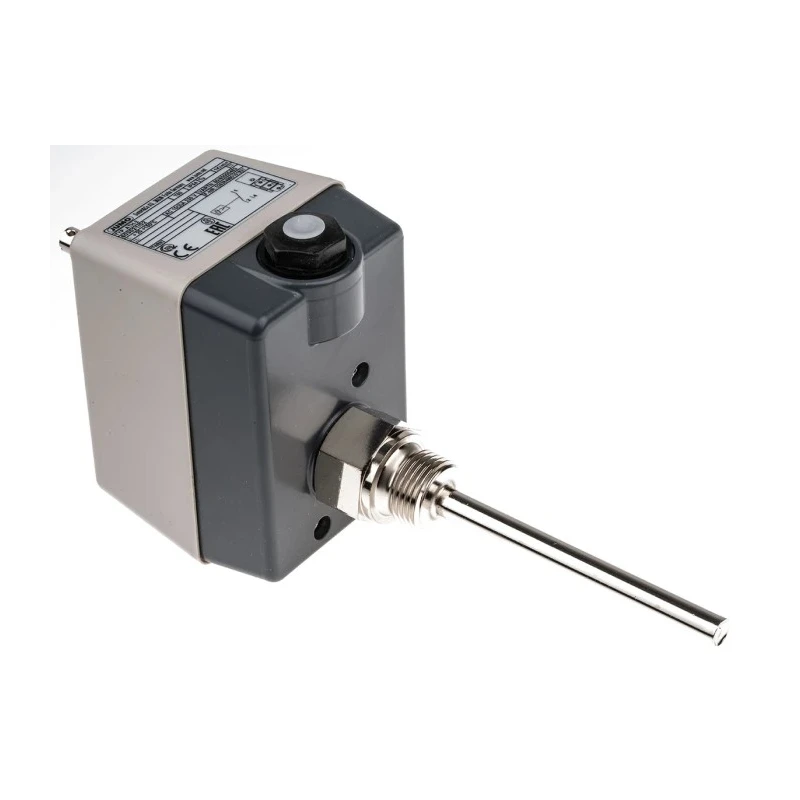 Jumo Capillary Surface Mount Thermostat, Safety Temperature Monitor and 603021/02-1-043-30-0-00-20-13-46-100-8-6/000
