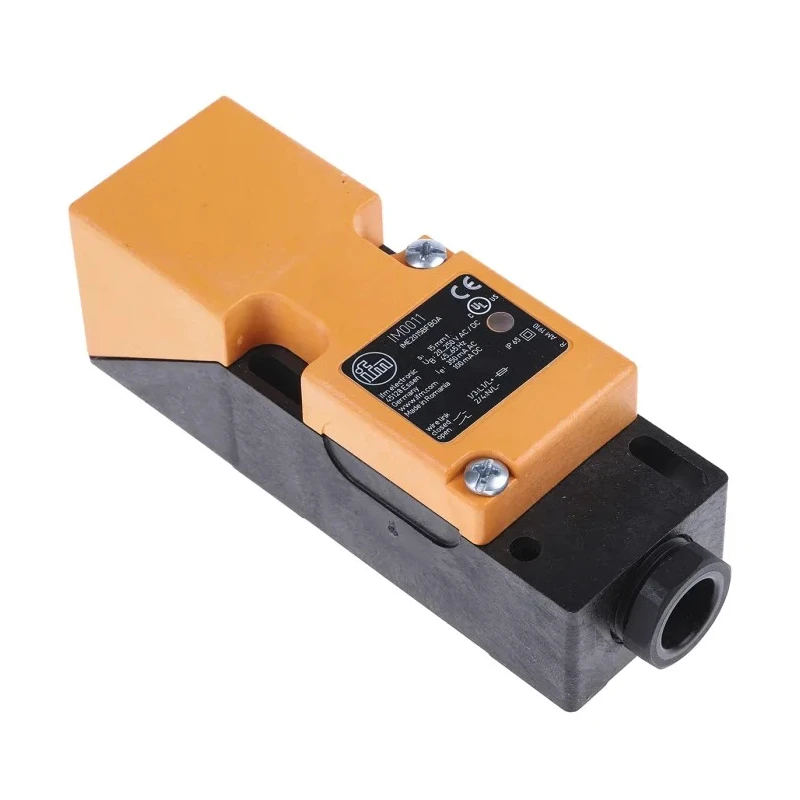 ifm electronic Block Inductive Proximity Sensor IM0011 PG13.5 Thread, 2-Wire, 15 mm Detection, 250 V AC/DC IM0011