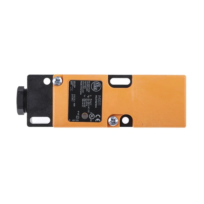 ifm electronic Block Inductive Proximity Sensor IM0011 PG13.5 Thread, 2-Wire, 15 mm Detection, 250 V AC/DC IM0011