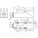 ifm electronic Block Inductive Proximity Sensor IM0011 PG13.5 Thread, 2-Wire, 15 mm Detection, 250 V AC/DC IM0011