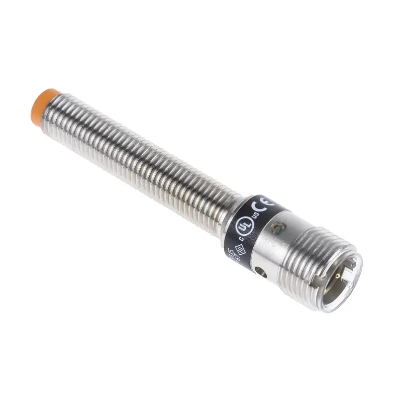 ifm electronic Threaded Barrel Inductive Proximity Sensor M8 x 1 PNP 36 V dc 200mA IE5288