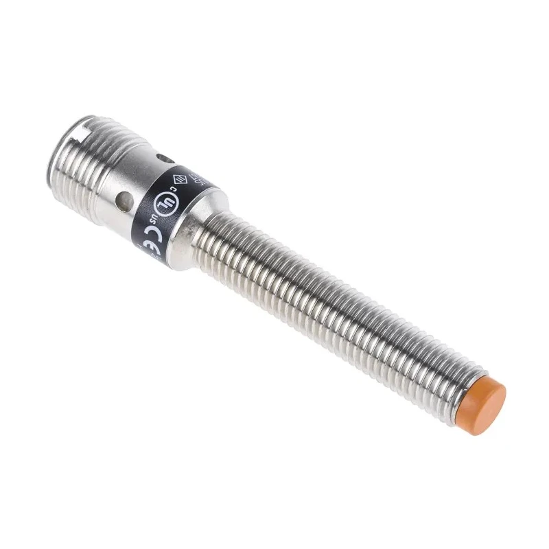 ifm electronic Threaded Barrel Inductive Proximity Sensor M8 x 1 PNP 36 V dc 200mA IE5288