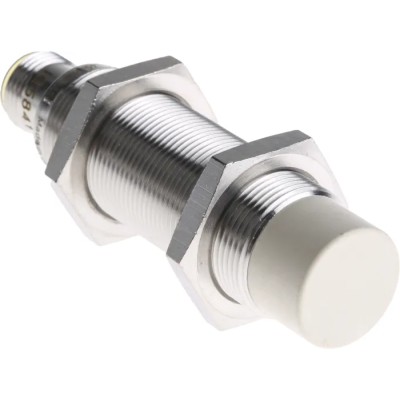 ifm electronic Threaded Barrel Inductive Proximity Sensor M18 x 1 PNP 3V 12 mm 36 V dc 250mA IG5841