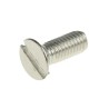 RS PRO Slot Countersunk Stainless Steel Machine Screw M6 Thread 16 mm Length 158-3506
