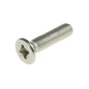 RS PRO Pozidriv Countersunk Stainless Steel Machine Screw M3 Thread 12 mm Length A4 Grade 158-3578