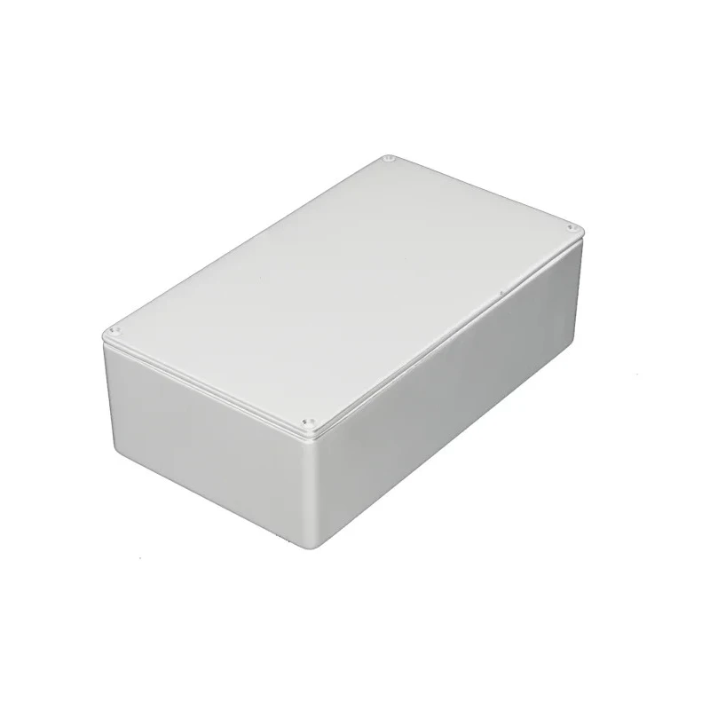 RS PRO White Lid Die Cast Aluminium Enclosure, IP54, 30.5 mm x 112 mm x 62 mm IP54