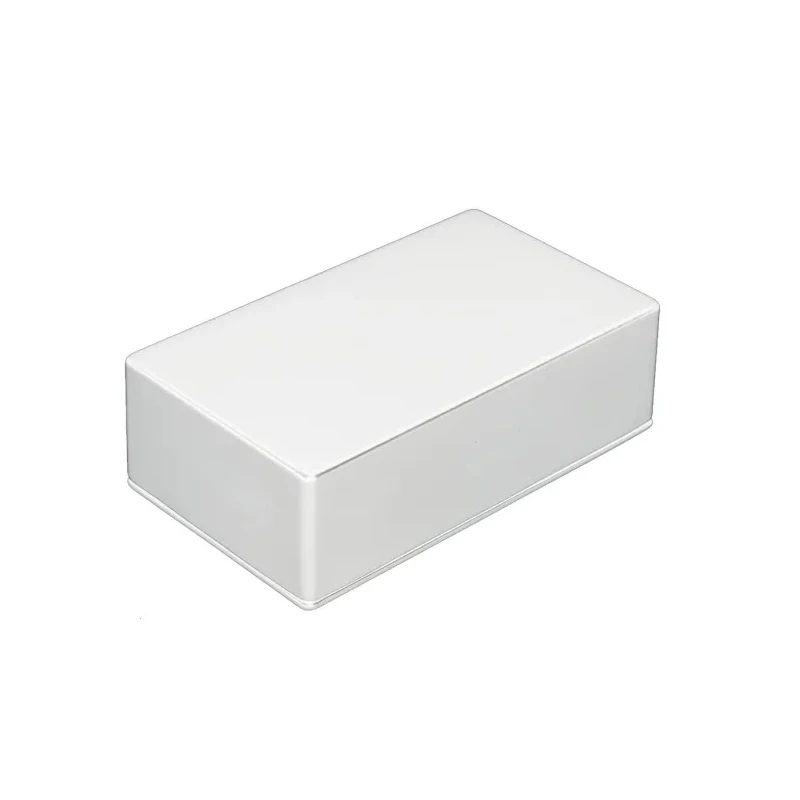 RS PRO White Lid Die Cast Aluminium Enclosure, IP54, 30.5 mm x 112 mm x 62 mm IP54