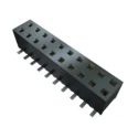 Samtec MMS Series Straight Surface PCB Socket 2-Contact 1 Row 2 mm Pitch Solder MMS-102-01-L-SV