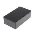 RS PRO Black Black Lid Die Cast Aluminium Enclosure IP54 39.8mm x 120mm x 65.5mm IP54